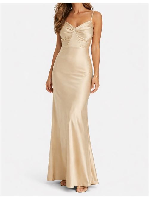 Abito Red Carpet in raso ELISABETTA FRANCHI | ABR3362E2.197